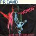 F.R. David - Words