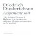 Diedrich Diederichsen - Argument Son (de Britney Spears à Helmut Lachenmann : Critique électro-acoustique De La Société)