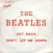 Beatles - Get Back / Don't Let Me Down