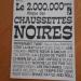 Chaussettes Noires (les) - Le 2.000.000 éme Disque