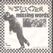 Selecter - Missing Words