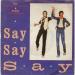 Mccartney (paul) / Jackson - Say Say Say - France - 7'' Single