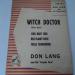 Lang Don - Witch Doctor